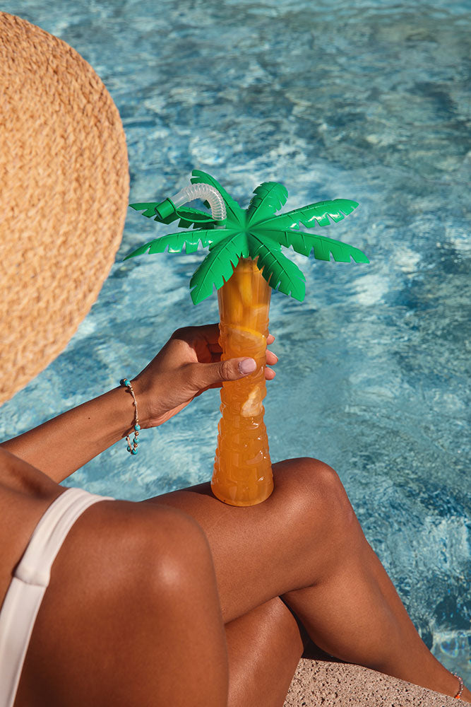 We grabbed some Palm Cups and went to the beach!