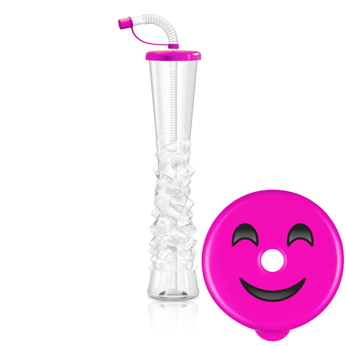 Emoji Lid Yard Cups -17 oz./500 ml (54 cups per box)