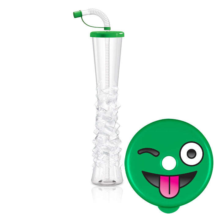 Emoji Lid Yard Cups -17 oz./500 ml (54 cups per box)