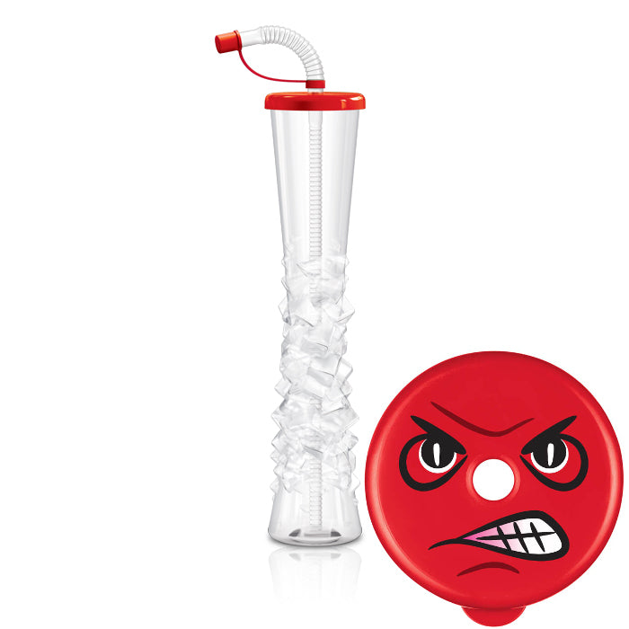 Emoji Lid Yard Cups -17 oz./500 ml (54 cups per box)