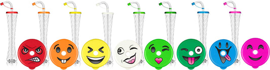 Emoji Lid Yard Cups -12 oz./350 ml (54 cups per box)