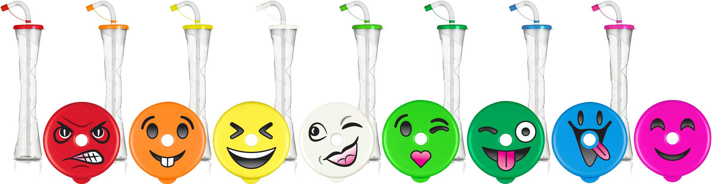 Emoji Yard Cups -14 oz./400 ml (54 cups per box)