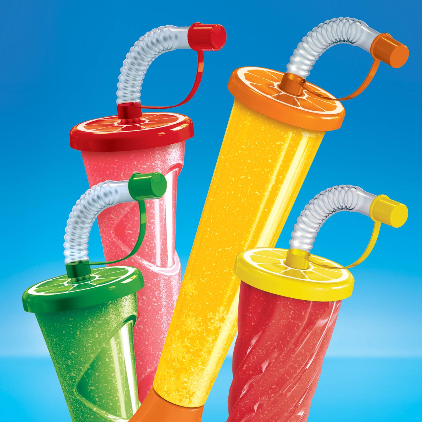 Fruit Lid Yard Cups - 14 oz./400 ml - Stackable (108 cups per box)