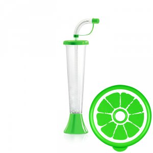 Fruit cup 9 oz./250 ml-lime green