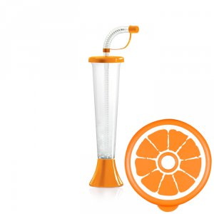 Fruit cup 9 oz./250 ml-orange