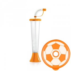 Ball flat cup 9 oz./250 ml-orange