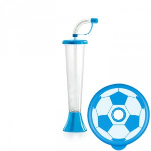 Ball flat cup 9 oz./250 ml-blue