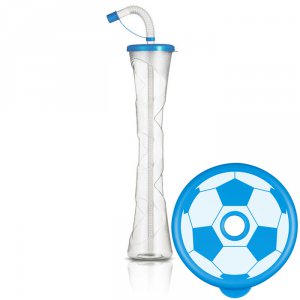 Flat ball cup 14 oz./400 ml-blue