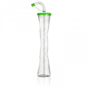 Flat ball cup 14 oz./400 ml-lime green