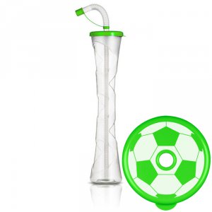 Flat ball cup 14 oz./400 ml-lime green