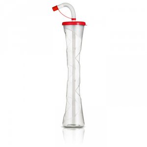 Flat ball cup 14 oz./400 ml-red