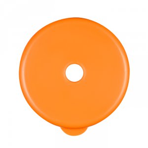 Plain cup 12 oz./350 ml-orange