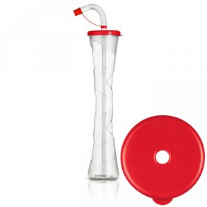 Plain cup 14 oz./400 ml-red