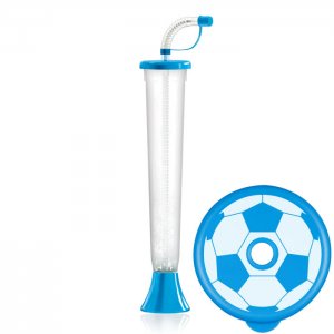 Flat ball cup 14 oz./400 ml-blue