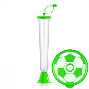 Flat ball cup 14 oz./400 ml-lime green