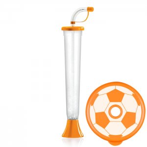 Flat ball cup 14 oz./400 ml-orange