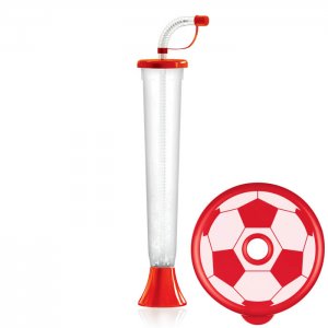 Flat ball cup 14 oz./400 ml-red